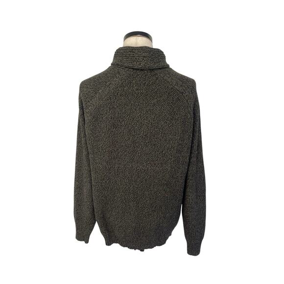 NWT Flag & Anthem Green Pullover Sweater Mens Size Medium Buttons Cozy Fisherman - Picture 8 of 8
